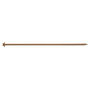 Simpson Strong-Tie SDWH191000DB-R12 Strong-Drive (0.195" x 10" x 5/16" Hex) SDWH Timber-Hex Screw with Double-Barrier Coating (12 Pack)