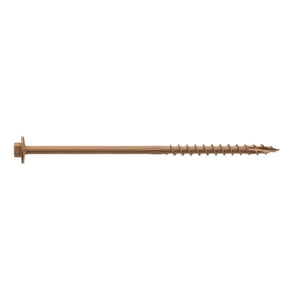 Simpson Strong-Tie SDWH19600DB-R12 Strong-Drive (0.195" x 6" x 5/16" Hex) SDWH Timber-Hex Screw, Double-Barrier Coating (12 Pack)