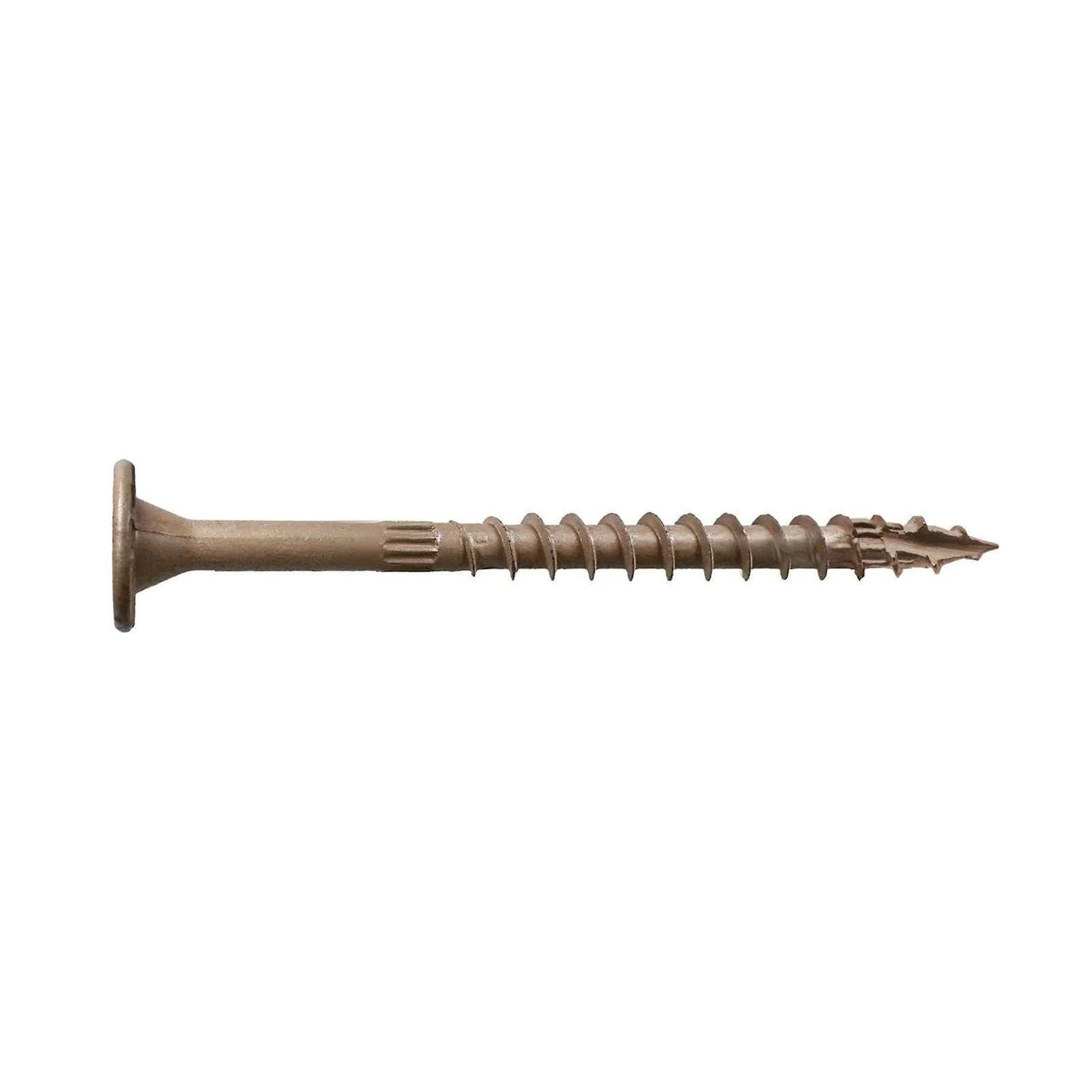 Simpson Strong-Tie SDWS22400DB-R12 Strong-Drive (0.220" x 4") T40 SDWS Timber Screw (Exterior Grade) Tan (12 Pack)