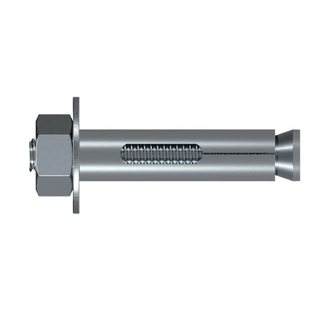 Simpson Strong-Tie SL62214H (5/8" x 2-1/4") Sleeve-All Hex-Head Sleeve Anchor - Carbon Steel (25 Pack)