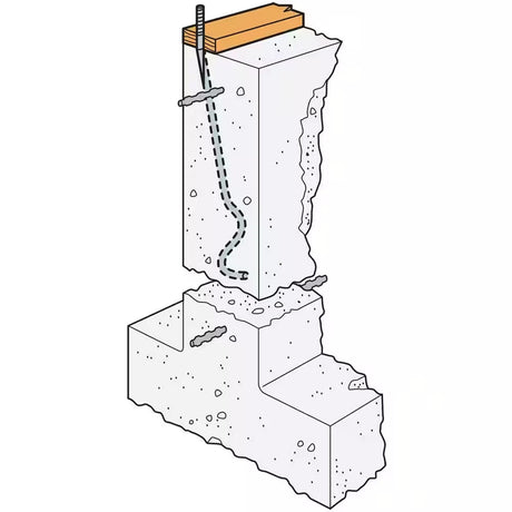 Simpson Strong-Tie SSTB24 (5/8 in. x 25-5/8 in.) Anchor Bolt for Concrete Applications - 4