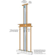 Simpson SSW18-2KT Strong-Wall Steel Two-Story Stacked-Wall Connection Kit for 18" Walls