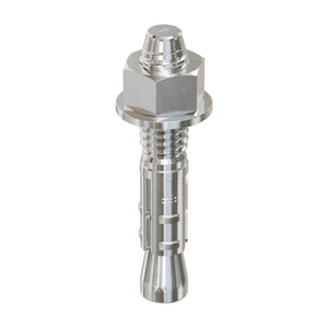 Simpson Strong-Tie STB2-37214S4F50 Strong-Bolt (3/8" x 2-1/4") Fully Assembled 2 Wedge Anchor - Type 304 (50 Pack) - 2