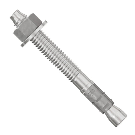Simpson Strong-Tie STB2-37312S6F50 Strong Bolt (3/8" x 3-1/2") Fully Assembled 2 Wedge Anchor - Type 316 (50 Pack)