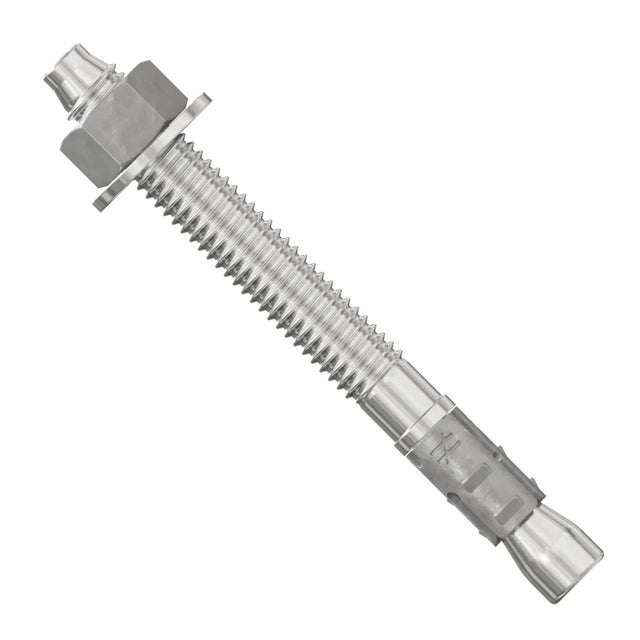 Simpson Strong-Tie STB2-37334S4F50 Strong Bolt (3/8" x 3-3/4") Fully Assembled 2 Wedge Anchor - Type 304 (50 Pack)