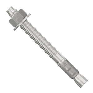 Simpson Strong-Tie STB2-37334S4F50 Strong Bolt (3/8" x 3-3/4") Fully Assembled 2 Wedge Anchor - Type 304 (50 Pack)