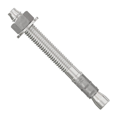 Simpson Strong-Tie STB2-37334S4F50 Strong Bolt (3/8" x 3-3/4") Fully Assembled 2 Wedge Anchor - Type 304 (50 Pack)