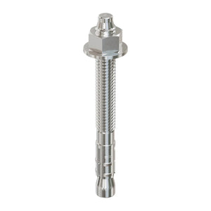 Simpson Strong-Tie STB2-37334S4F50 Strong Bolt (3/8" x 3-3/4") Fully Assembled 2 Wedge Anchor - Type 304 (50 Pack) - 2