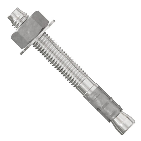Simpson Strong-Tie STB2-50414S4F25 Strong Bolt (1/2" x 4-1/4") Stainless-Steel Wedge Anchor - Fully Assembled (25 Pack)