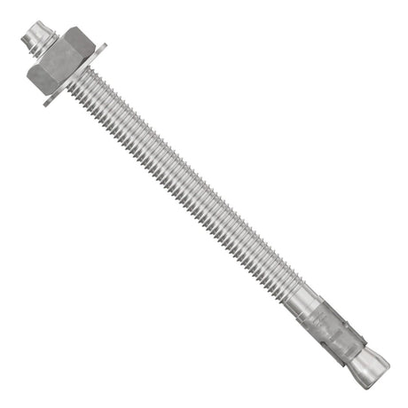 Simpson Strong-Tie STB2-50700S6F25 Strong Bolt (1/2" x 7") Stainless-Steel Wedge Anchor - Fully Assembled (25 Pack)