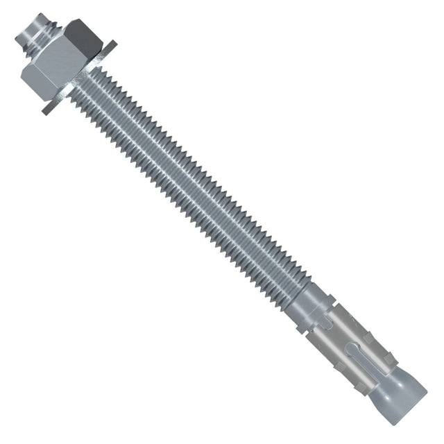 Simpson Strong-Tie STB2-62412F20 Strong Bolt (5/8" x 4-1/2") 2 Wedge Anchor - Zinc-Plated Carbon Steel (20 Pack)
