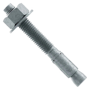 Simpson Strong-Tie STB2-62412MGF20 Strong-Bolt (5/8" x 4-1/2") Mechanically Galvanized Wedge Anchor, Fully Assembled (20 Pack)