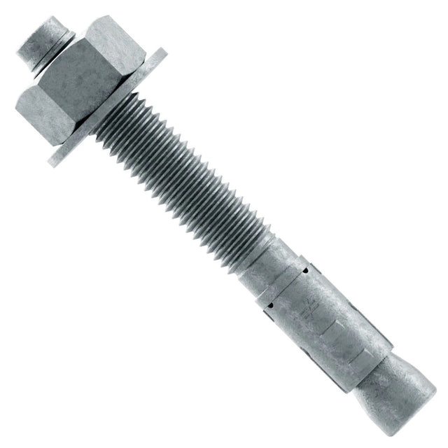 Simpson Strong-Tie STB2-62500MGF20 Strong Bolt (5/8" x 5") Mechanically Galvanized Wedge Anchor (20 Pack)