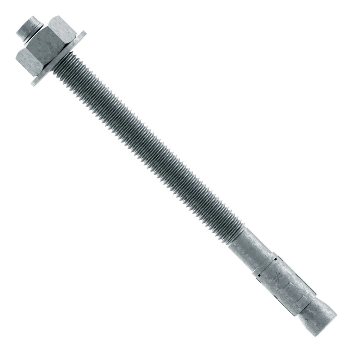 Simpson Strong-Tie STB2-62600MGF20 Strong-Bolt (5/8" x 6") Mechanically Galvanized Wedge Anchor, Fully Assembled (20 Pack)