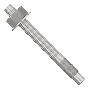 Simpson Strong-Tie STB2-62600S6F20 Strong Bolt (5/8" x 6") Type 316 Stainless-Steel Wedge Anchor - Fully Assembled (20 Pack)