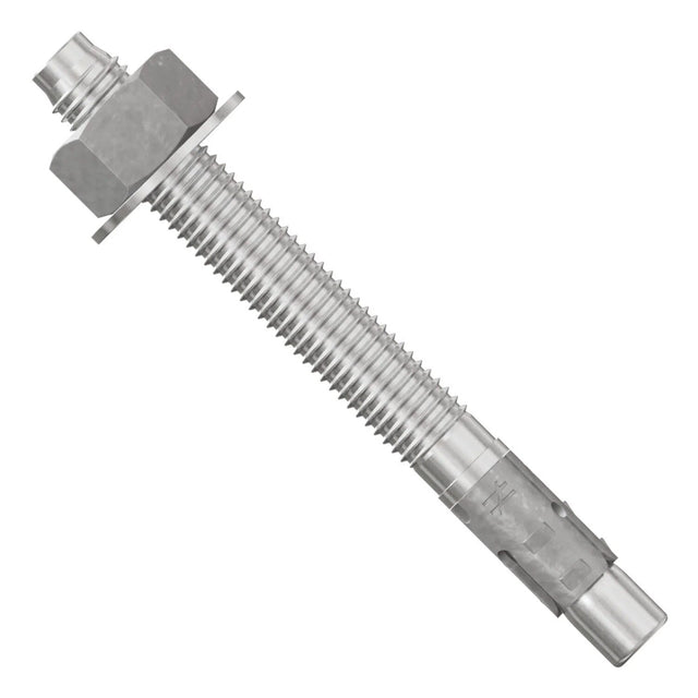 Simpson Strong-Tie STB2-62600S6F20 Strong Bolt (5/8" x 6") Type 316 Stainless-Steel Wedge Anchor - Fully Assembled (20 Pack)