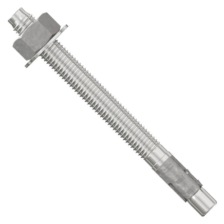Simpson Strong-Tie STB2-62700S4F20 Strong Bolt (5/8" x 7") 2 Wedge Anchor - Type 304 Fully Assembled (20 Pack)