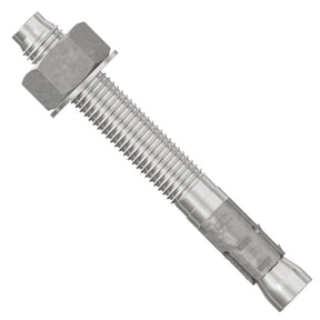 Simpson Strong-Tie STB2-75614S6F10 Strong Bolt(3/4" x 6-1/4") 2 Wedge Anchor, Fully Assembled - Type 316 (10 Pack)