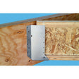 Simpson Strong-Tie SUR214 (2x14) Galvanized Right-Skewed U-Shaped Hanger - 2