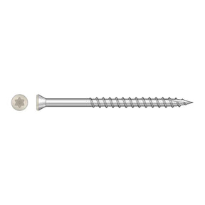 Simpson Strong-Tie T07225FTPGR03 (#7 x 2-1/4") 6-Lobe Drive Stainless Steel Trim-Head Screw, Gray 03 (350 Pack)