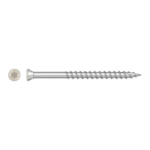 Simpson Strong-Tie T07225FTPGR03 (#7 x 2-1/4") 6-Lobe Drive Stainless Steel Trim-Head Screw, Gray 03 (350 Pack)