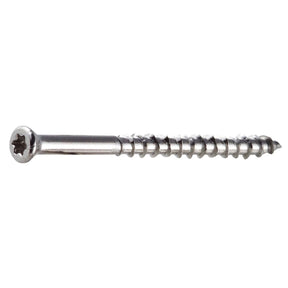 Simpson Strong-Tie T07225WP5 Deck-Drive (#7 x 2-1/4") T-15 DWP Wood SS Screw, Trim Head, Type 316(5 lb. Tub)