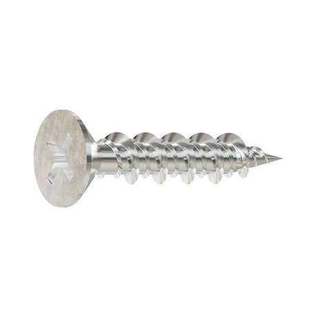 Simpson Strong-Tie T08J150FXM (#8 x 1-1/2" #2) Marine Screw, Flat Head Phillips Drive, Type 316 (1000 Pack)