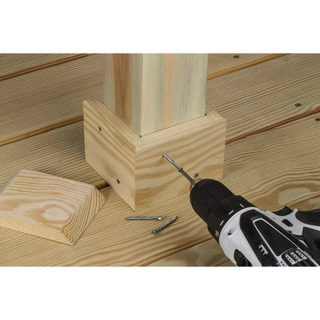 Simpson Strong-Tie T10300WPR770 Deck-Drive (#10 x 3") T-25 DWP Wood SS Screw, Flat Head, Type 316 (770 Pack) - 9