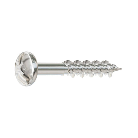 Simpson Strong-Tie T10J150PXC (#10 x 1-1/2") Pan Head Stainless Steel Marine Screw, #2 Phillips Drive (100 Pack)