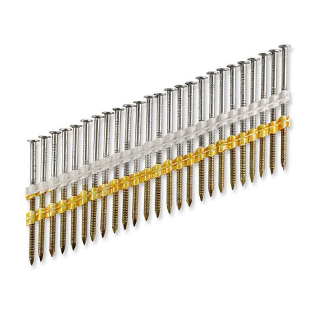 Simpson Strong-Tie T11A250CNJ (2-1/2" x .120") 20 Degree-22 Degree Plastic Strip, Full Round Head Ring Shank Nail (1000 Pack)