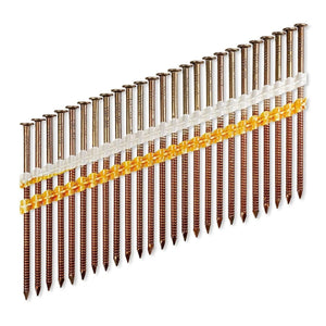 Simpson Strong-Tie T12A200CNJ (2" x 6d) 12Ga 20 Degree-22 Degree Plastic Strip, Full Round Head Ring Shank Nail (1000 Pack)