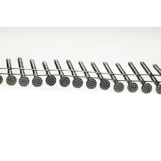 Simpson Strong-Tie T12A250PNB (2-1/2 in. x .099 in.) 15 Degree Wire Coil Full Round Head Ring-Shank Decking/Framing Nail (3600 Pack)