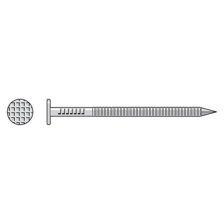 Simpson Strong-Tie T12SNDB (3-1/4" x .113") Wood Siding Nail, Type 316 Stainless Steel (25 lb. Tub)