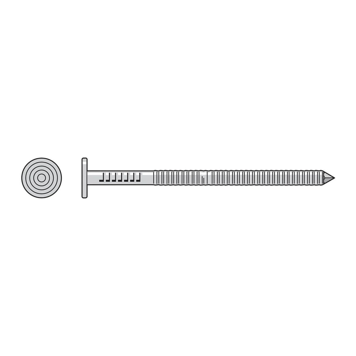 Simpson Strong-Tie T4KR7B (1-1/2" x 7/32") Premium Siding Nail, Type 316 Stainless Steel (25 lb. Tub)