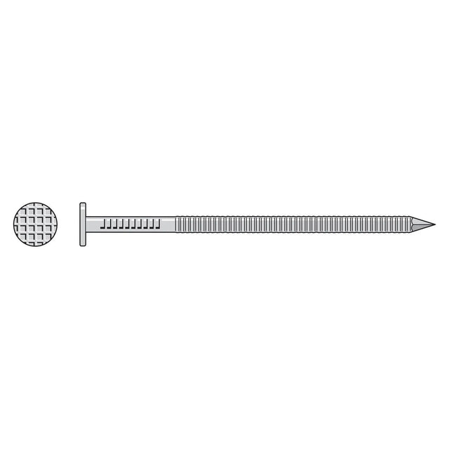 Simpson Strong-Tie T6PTDB (6d 2") 11Ga Preservative-Treated Wood Decking Nail - Annular Ring Shank (25 lb.)