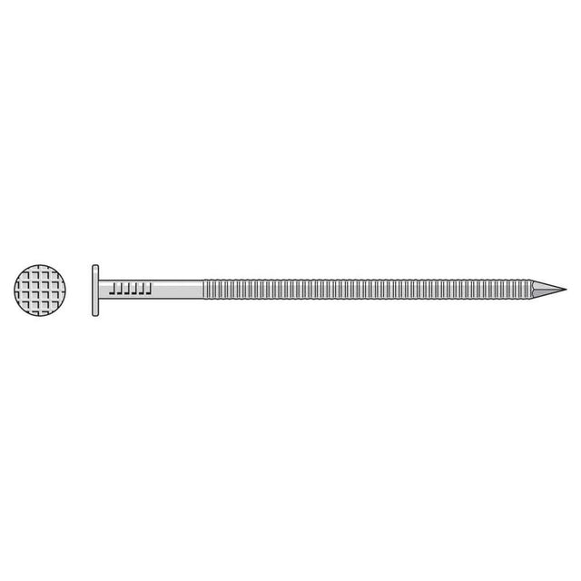 Simpson Strong-Tie T8PCS1 (2-1/2" x .120") Fiber-Cement Siding Nail - Type 316 Stainless Steel (1 lb. Tub)