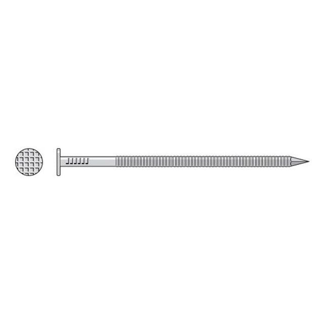 Simpson Strong-Tie T8PCS5 (2-1/2" x .120") Fiber-Cement Siding Nail - Type 316 Stainless Steel (5 lb. Tub)