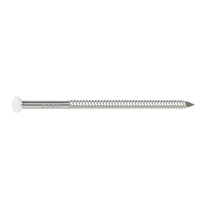 Simpson Strong-Tie T8SNDW1 (8d x 2-1/2") Painted Siding Nail, Annular Round Shank, White (1 lb.)