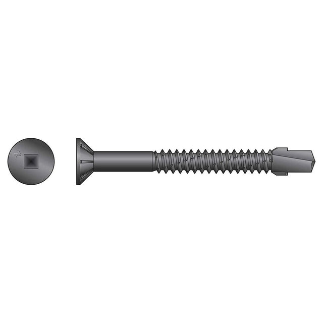 Simpson Strong-Tie TBP1460R1000 Strong-Drive (#14 x 2-3/8") T30 TB Wood-to-Steel Screw, Black Phosphate (1000 Pack)