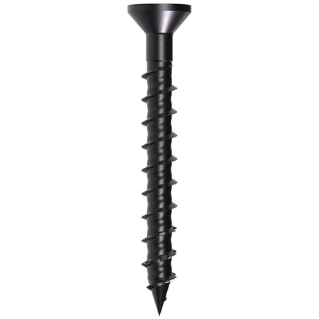 Simpson Strong-Tie TNTBL18134TF Titen Turbo (3/16" x 1-3/4") T25 Flat-Head Concrete and Masonry Screw, Black (100 Pack)