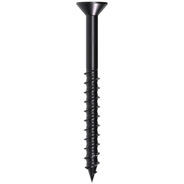 Simpson Strong-Tie TNTBL18234TF Titen Turbo (3/16" x 2-3/4") T25 Flat-Head Concrete and Masonry Screw, Black (100 Pack)