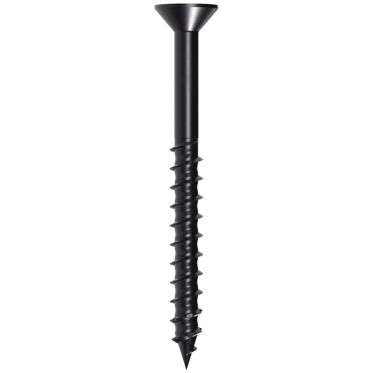Simpson Strong-Tie TNTBL25234TF Titen Turbo(1/4" x 2-3/4") T30 Flat-Head Concrete and Masonry Screw, Black (100 Pack)