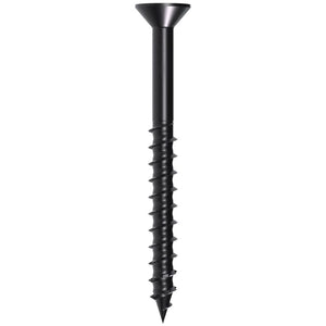 Simpson Strong-Tie TNTBL25234TF Titen Turbo(1/4" x 2-3/4") T30 Flat-Head Concrete and Masonry Screw, Black (100 Pack)