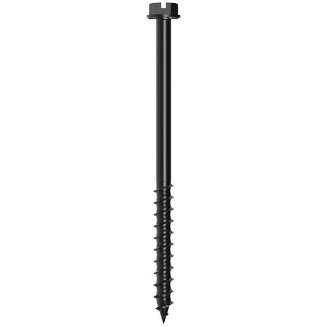 Simpson Strong-Tie TNTBL25314H Titen Turbo(1/4" x 3-1/4") Hex-Head Concrete and Masonry Screw, Black (100 Pack)