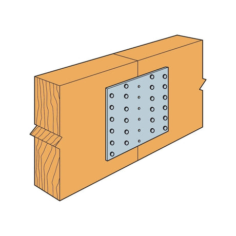 Simpson Strong-Tie TP45 (4-1/8" x 5") 20Ga TP Galvanized Tie Plate - G90 - 2