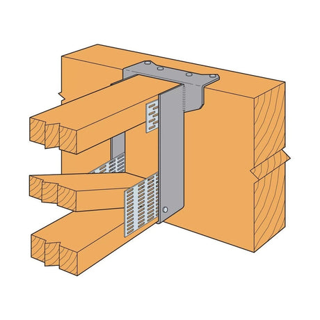 Simpson Strong-Tie WP212 Welded Purlin Hanger for 2x12 Joists - 4