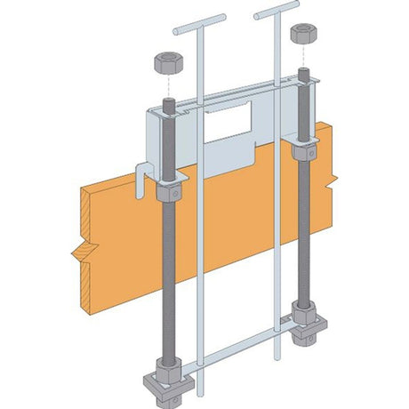 Simpson Strong-Tie WSWH-BS18 Strong-Wall (18") 14Ga High-Strength Wood Shearwall Anchor Bolt Stabilizers