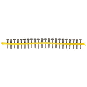 Simpson Strong-Tie X1S1016 Strong-Drive (#10 1") Collated Self-Drilling X Metal Screw - Clear Zinc (1500 Pack) - 3