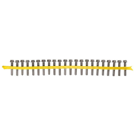 Simpson Strong-Tie X1S1016 Strong-Drive (#10 1") Collated Self-Drilling X Metal Screw - Clear Zinc (1500 Pack) - 3