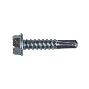 Simpson Strong-Tie X1S1214 Strong-Drive (#12 1") Collated Self-Drilling X Metal Screw - Clear Zinc (1500 Pack)